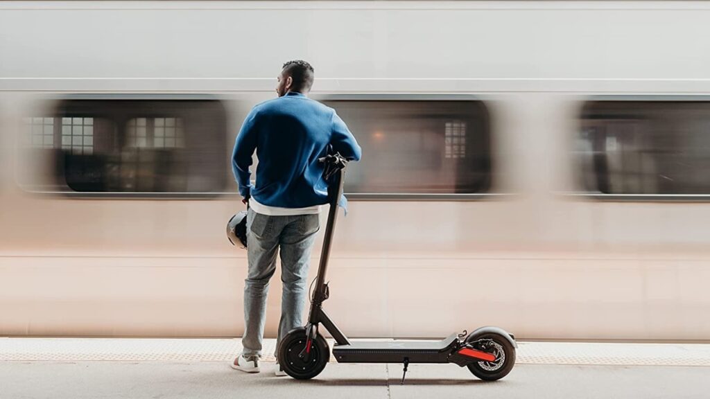 This electric scooter is currently 50% off on Amazon