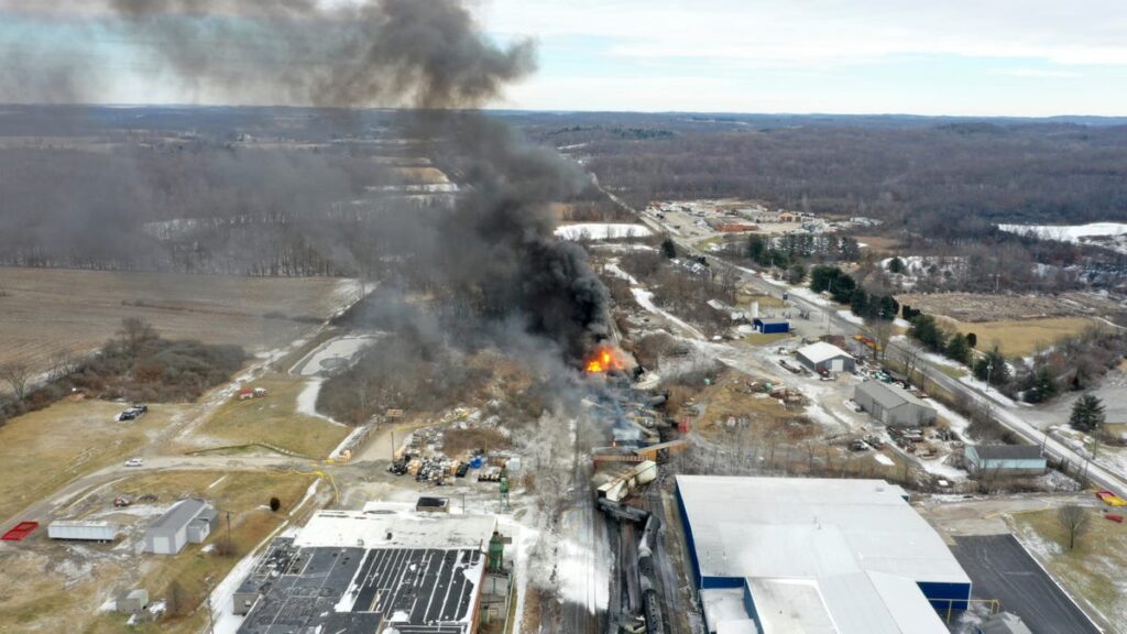 Truck Crashes While Transporting 40,000 Pounds of Toxic Soil from East Palestine, Ohio