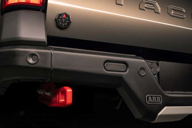 Rear bumper of 2024 Tacoma Trailhunter