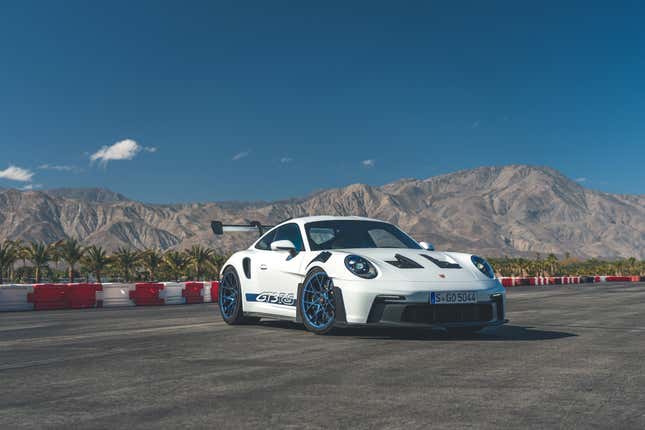 Image for article titled The 2023 Porsche 911 GT3 RS Is Race-Car Fast, But Approachable for Anybody