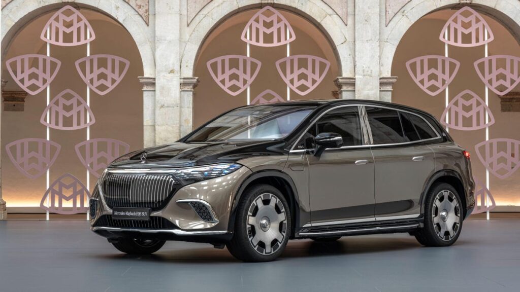 The 2023 Mercedes-Maybach EQS SUV Is Electric Excess