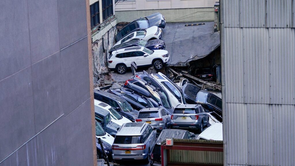 Parking Garage Collapses In Manhattan Leaving One Dead, Five Injured