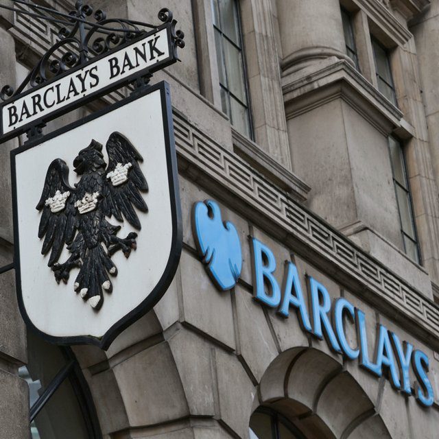 Barclays Bank sign