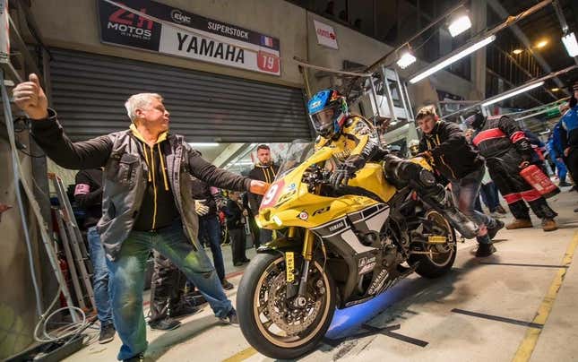 Paris at the 24-hour race at Le Mans.