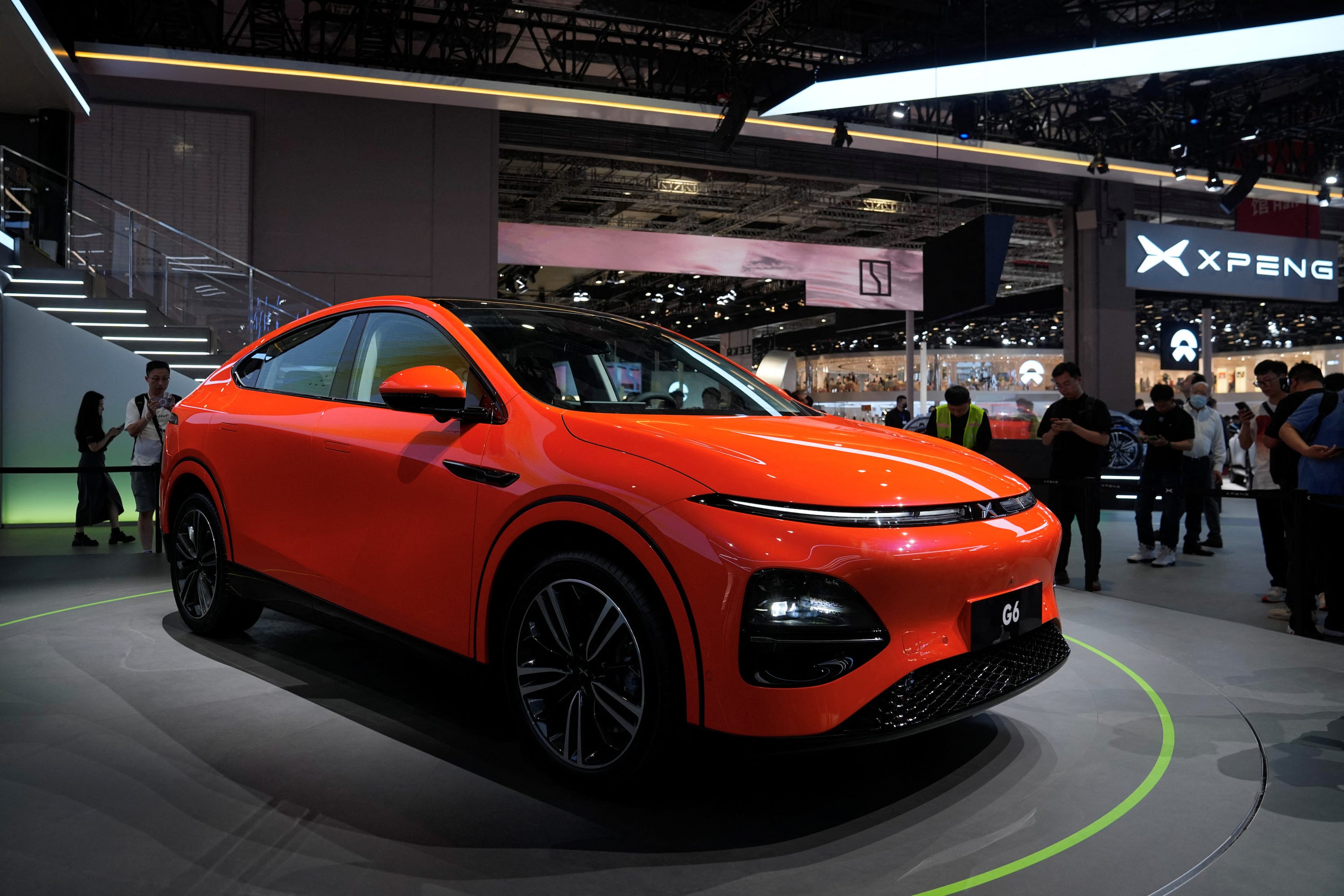 The Xpeng G6 electric SUV.