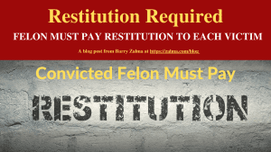 Restitution Required