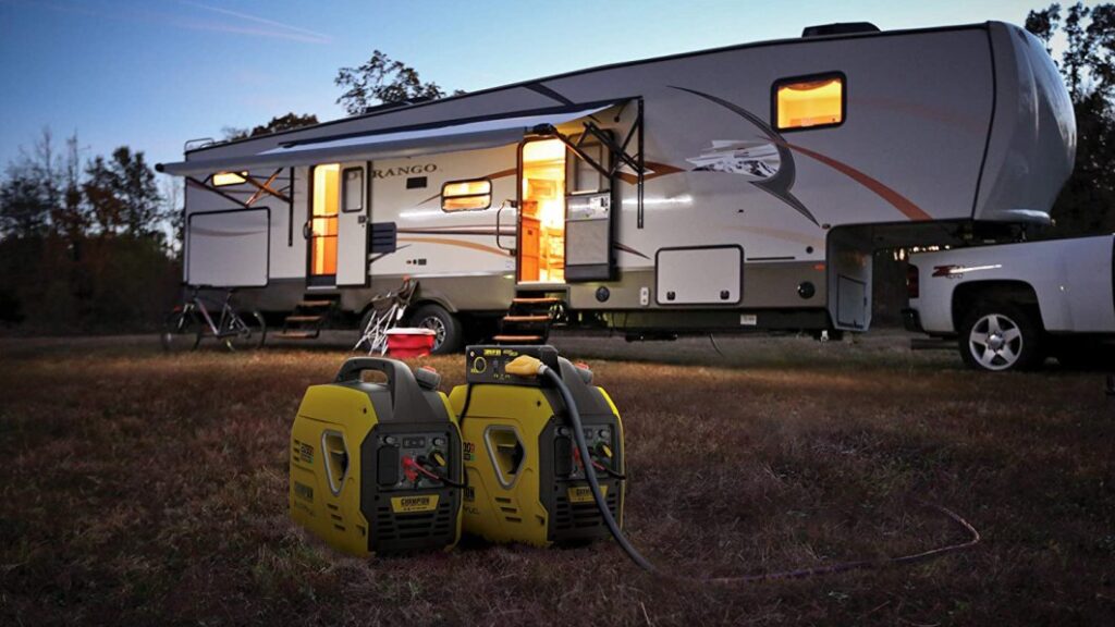 This lightweight Champion Dual Fuel inverter generator is available for under $600 today