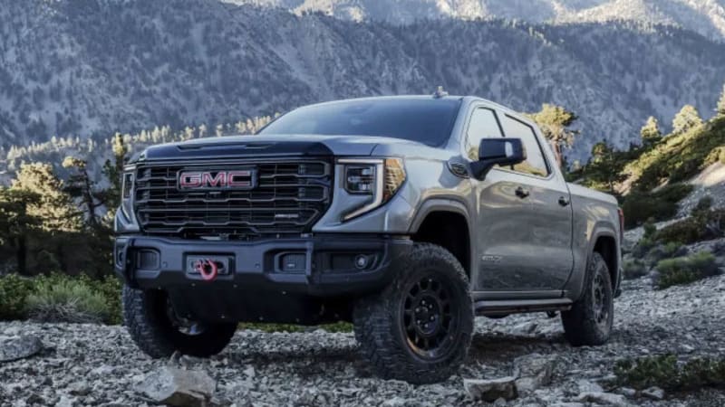 2024 GMC Sierra 1500 AT4X makes Duramax diesel standard