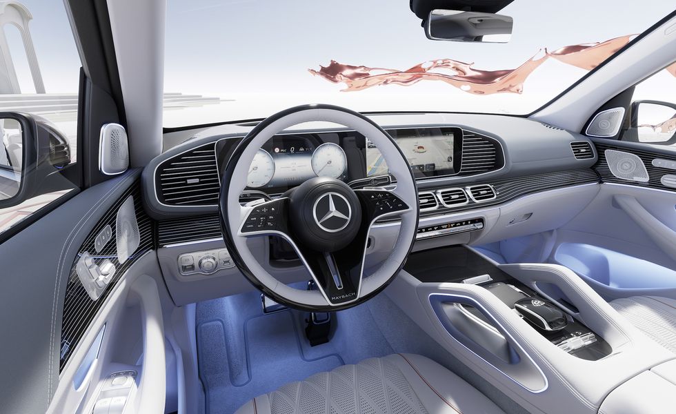 2024 mercedes maybach gls class interior