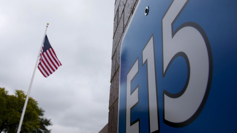 EPA to allow summer sales of E15 gasoline with higher blend of ethanol