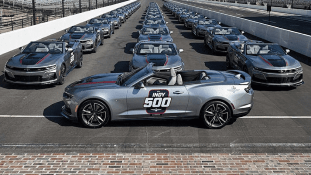 Fleet of 50 'Festival' Camaros carries on Chevy's long Indy tradition