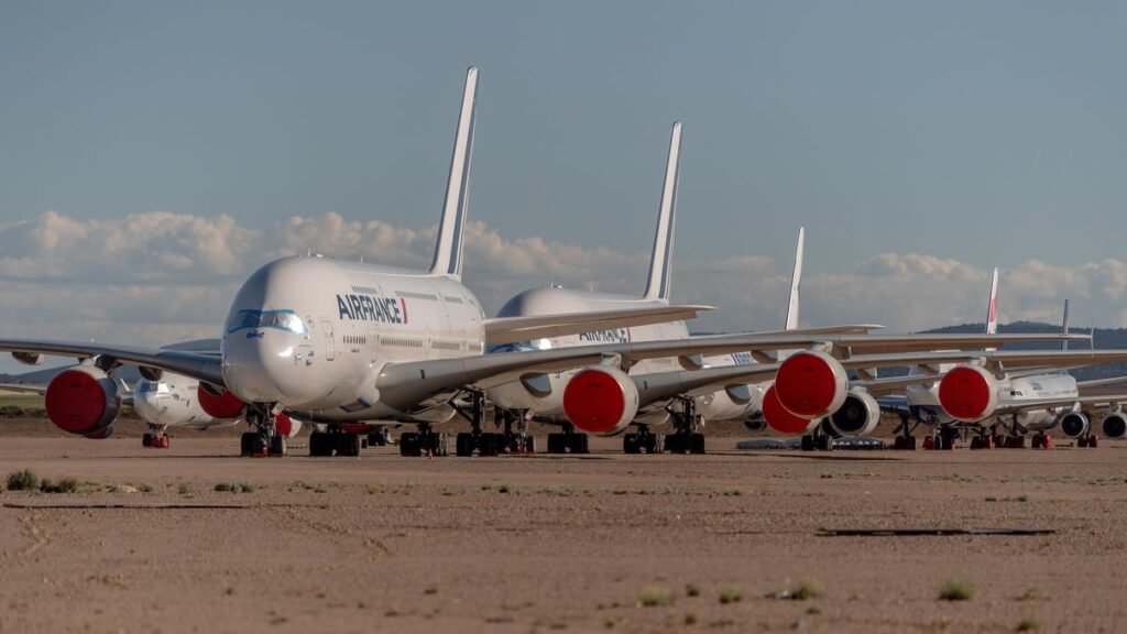 How to Make an Airbus A380 Airworthy After Sitting for 1,000 Days