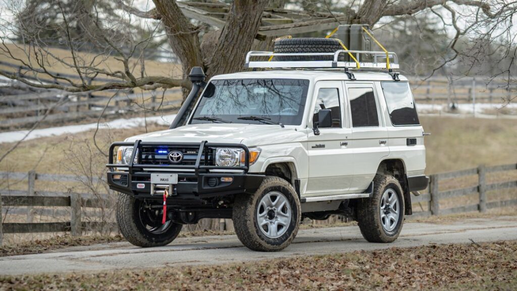 Inkas' armored 70 Series Toyota Land Cruiser screams 'Sicario 3'