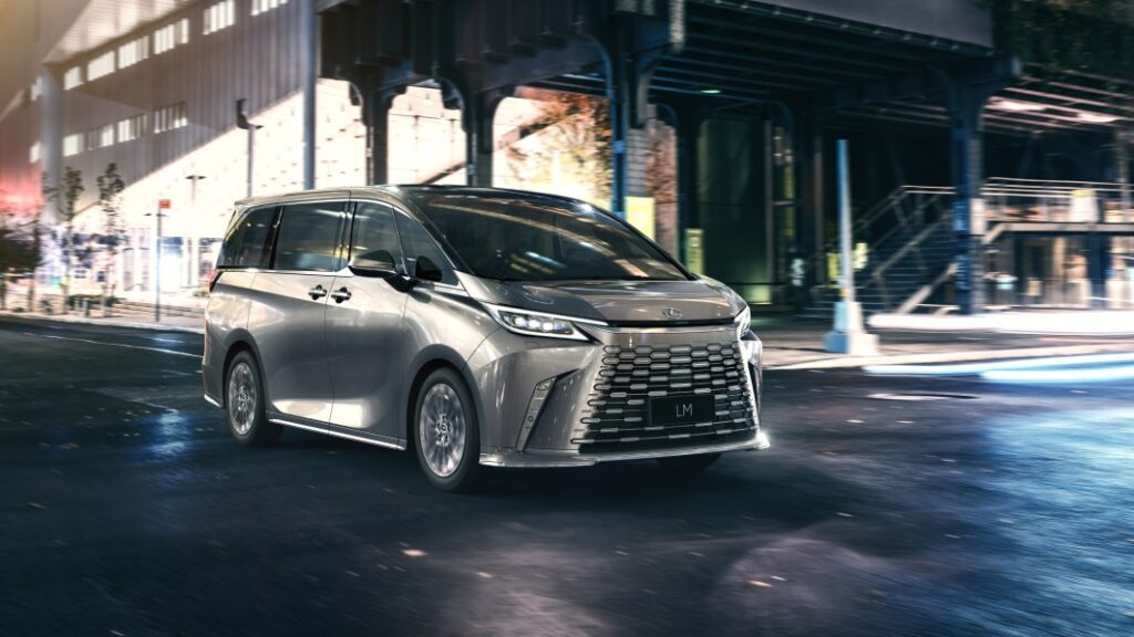 Lexus LM leads the chauffeur-driven luxury minivan market