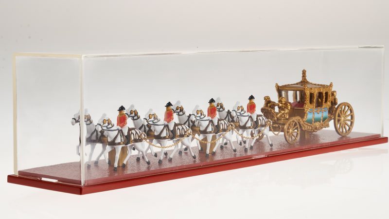 Matchbox shrinks King Charles III's Gold State Coach to 1/64 scale