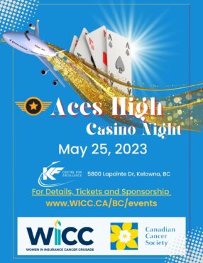 WICC BC Casino Night Fundraiser at Flight Center Museum, Kelowna, BC