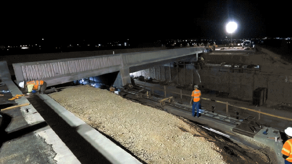 Watch Crews Move a 5.3-Million-Pound Bridge 110 Feet Using Dish Soap