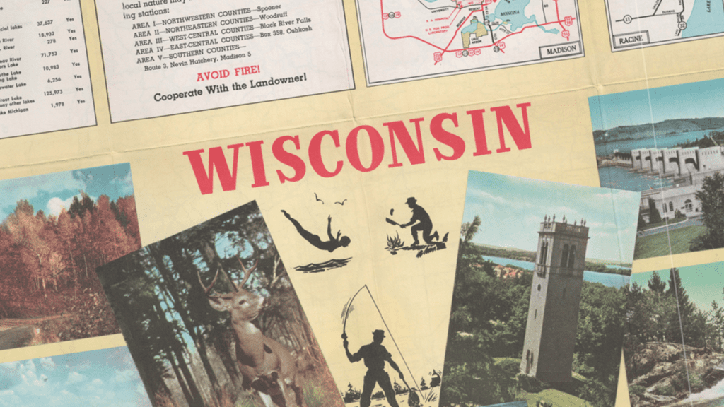 Wisconsin DOT Just Put 107 Years' Worth of Vintage Road Maps Online