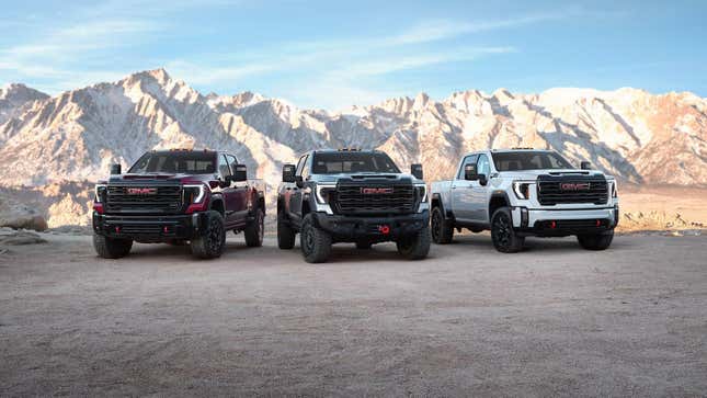 Image for article titled 2024 GMC Sierra 2500 HD AT4X: This Is It