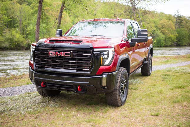 Image for article titled 2024 GMC Sierra 2500 HD AT4X: This Is It