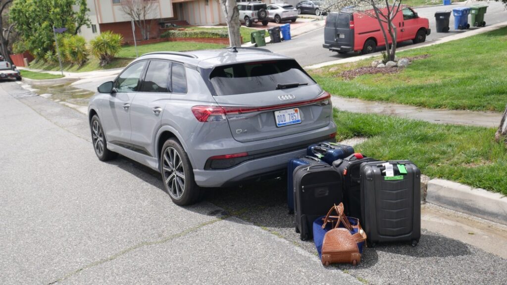 Audi Q4 E-Tron Luggage Test: How much cargo space?