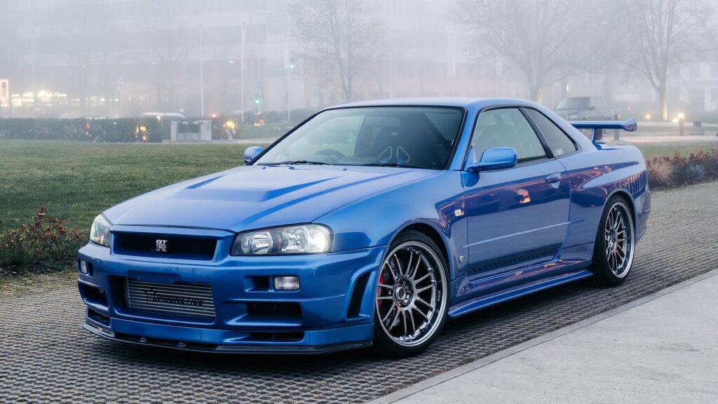 Fast and Furious 4 Nissan Skyline R34 GT-R Breaks Record at Auction