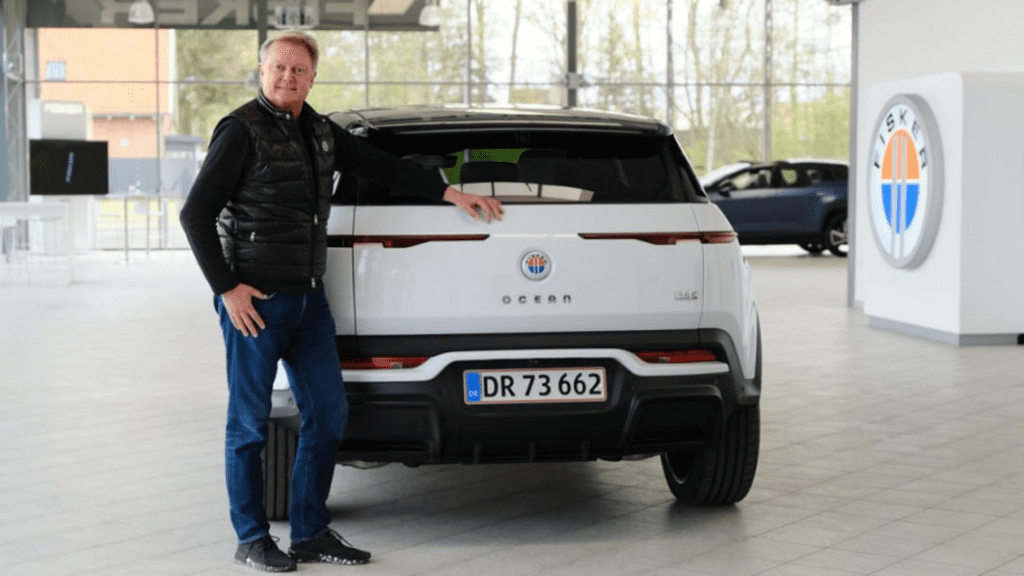 Fisker delivers first Ocean One Launch Edition in Denmark