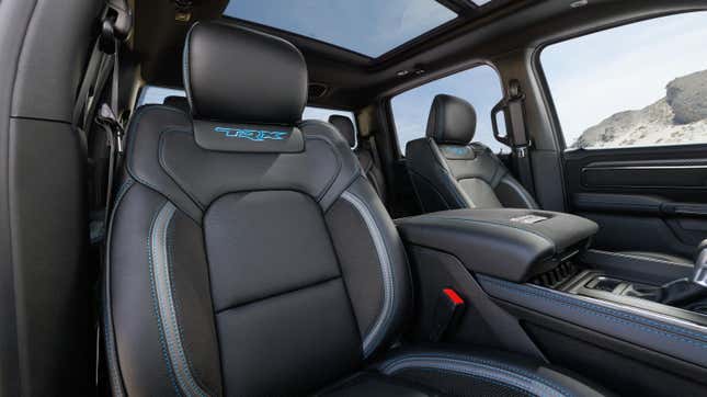 2023 Ram 1500 TRX Lunar Edition interior