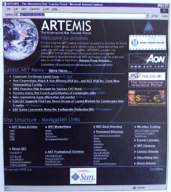 Artemis in 1999