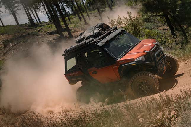 Image for article titled The 2024 Polaris Xpedition Is Overlanding Comfort in a Bite-Sized Package