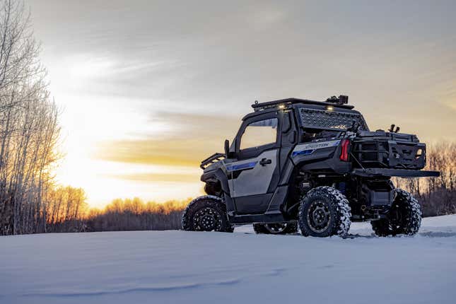 Image for article titled The 2024 Polaris Xpedition Is Overlanding Comfort in a Bite-Sized Package