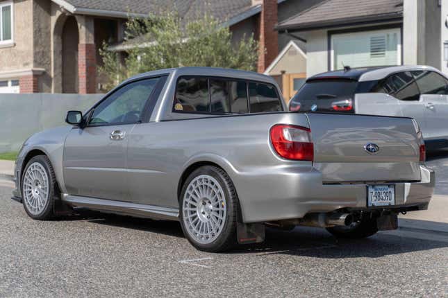 Image for article titled Forget a Subaru WRX STI Wagon, Get a WRX STI Truck