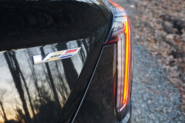 Image for article titled 2023 Cadillac CT4-V Series: It’s Hard Not Being Number One