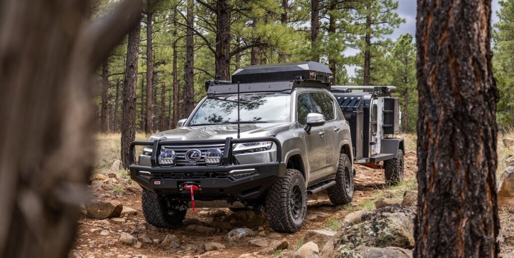 2022 Lexus LX600 Channels Its Inner Land Cruiser with Custom Overland Build