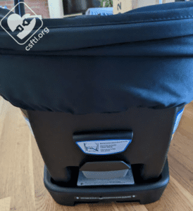 Britax Willow carrier release handle