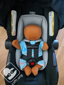 Britax Willow newborn doll with insert