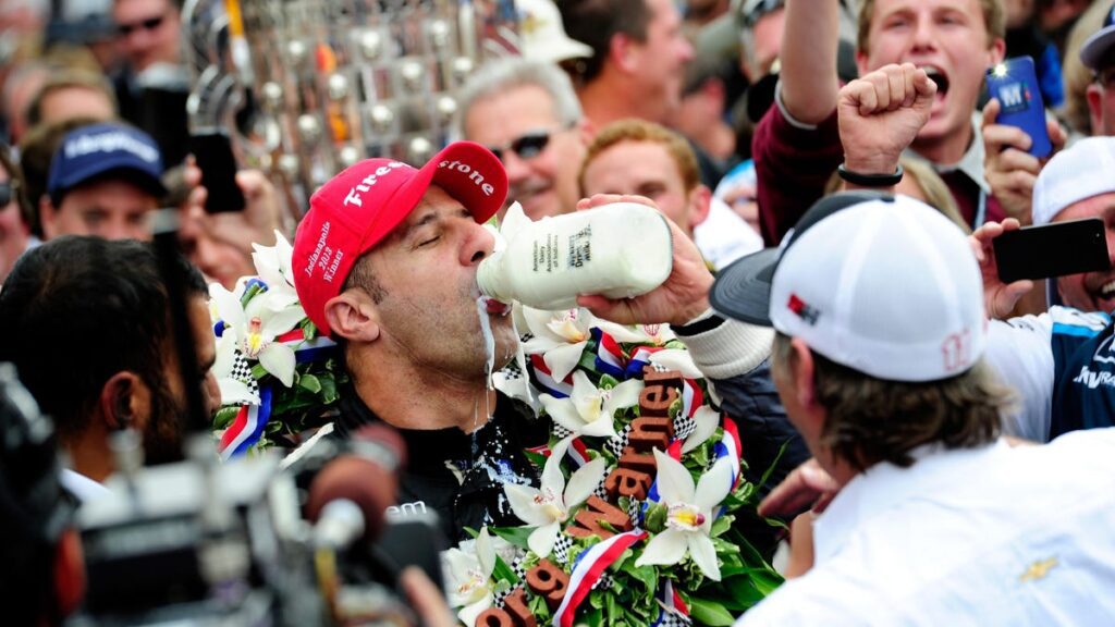 Only Losers At The Indy 500 Drink Skim Milk