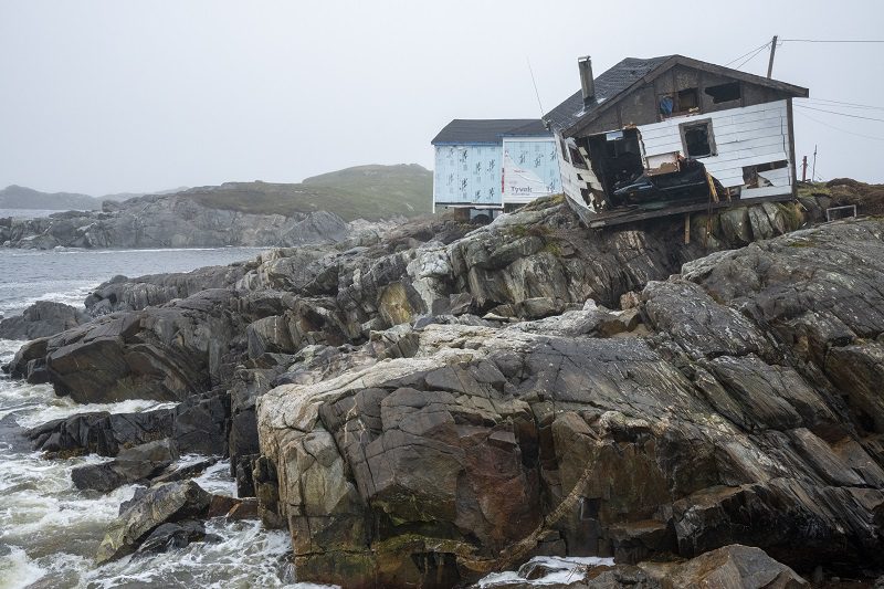 Hurricane Fiona damage in Burnt Island, Nfld.