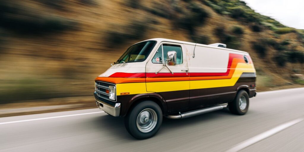 1977 Dodge B100 Tradesman Restomod Rocks Our Music Festival Dreams