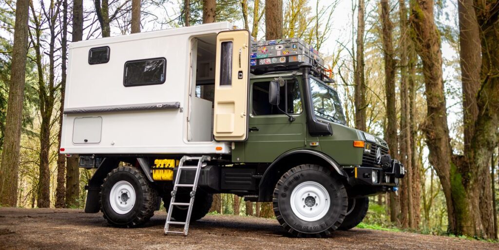 1987 Mercedes Unimog Camper Is Our Bring a Trailer Pick of the Day