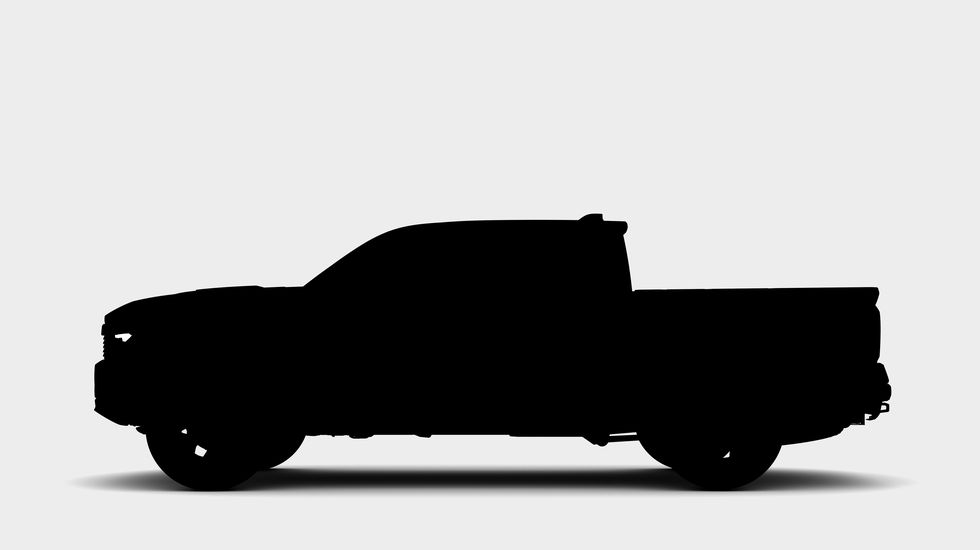 2024 toyota tacoma trd pro silhouette