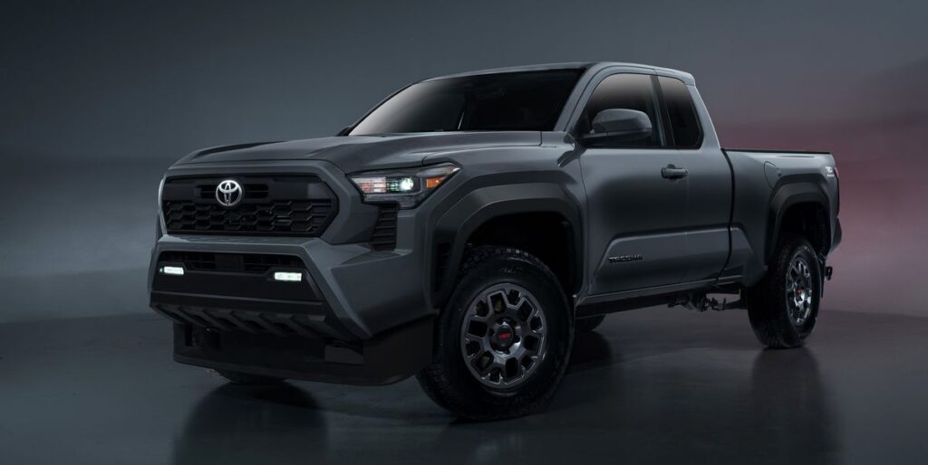 2024 Toyota Tacoma TRD PreRunner Is a Two-Door Two-Wheel-Drive Truck with Four-Wheel-Drive Looks