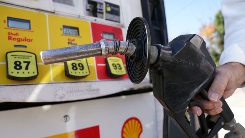 Average gas price nearly a dollar less than this time last year