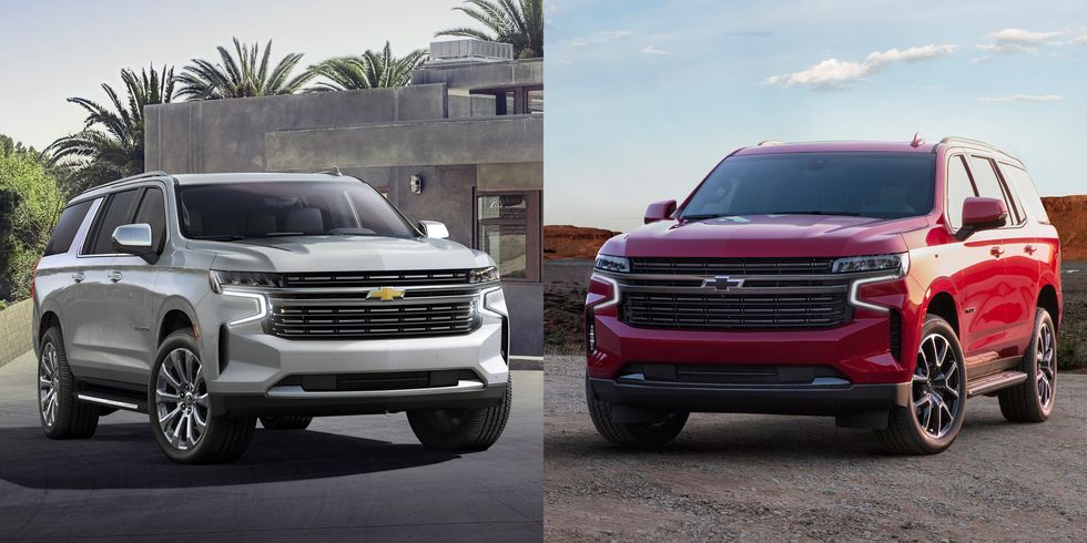 2021 chevrolet tahoe and suburban