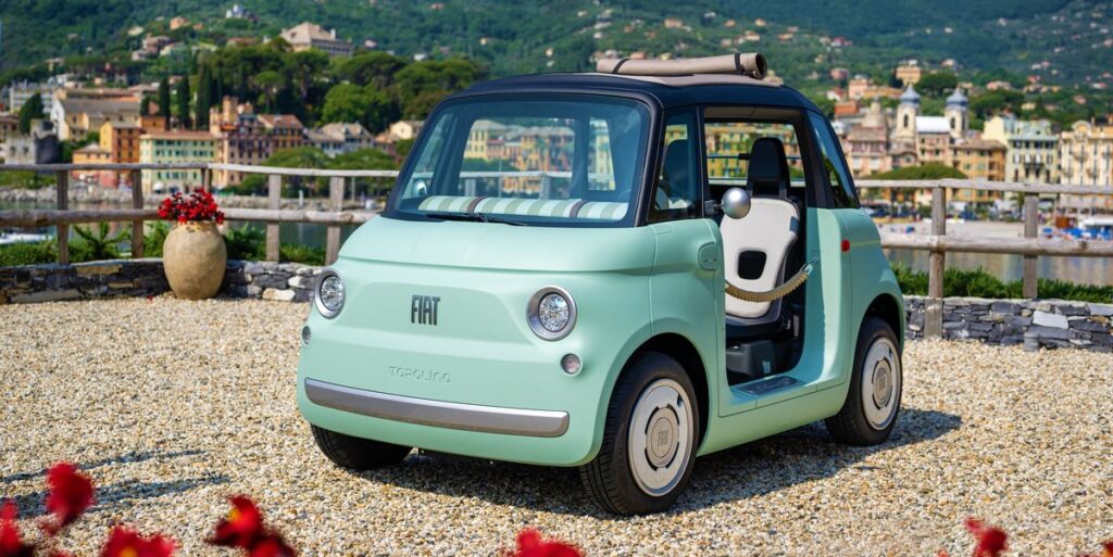 Fiat Revives Topolino Name for Cute Electric City Car for Europe