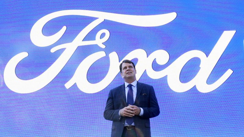 Ford CEO says price cuts in EV market 'a worrying trend'