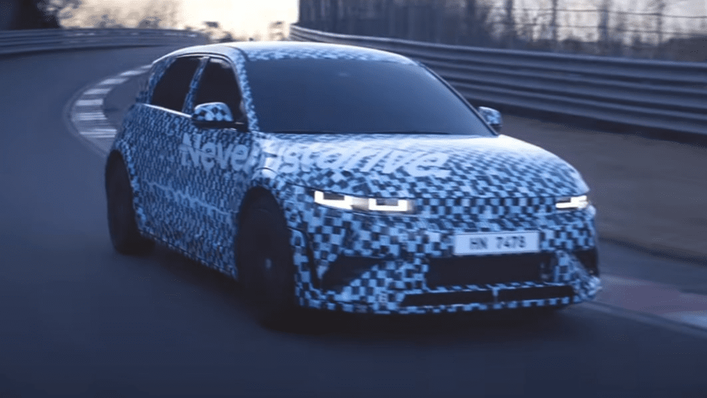 Hyundai Ioniq 5 N teases real shift paddles and manufactured noises