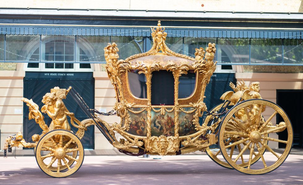 gold state coach to be used for platinum jubilee celebrations