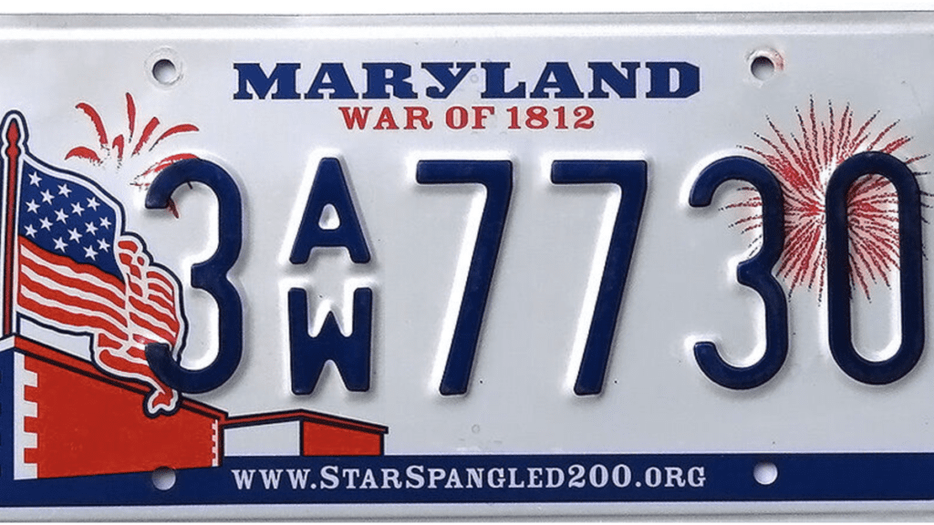 Maryland License Plate URL Now Directs To An International Gambling Website