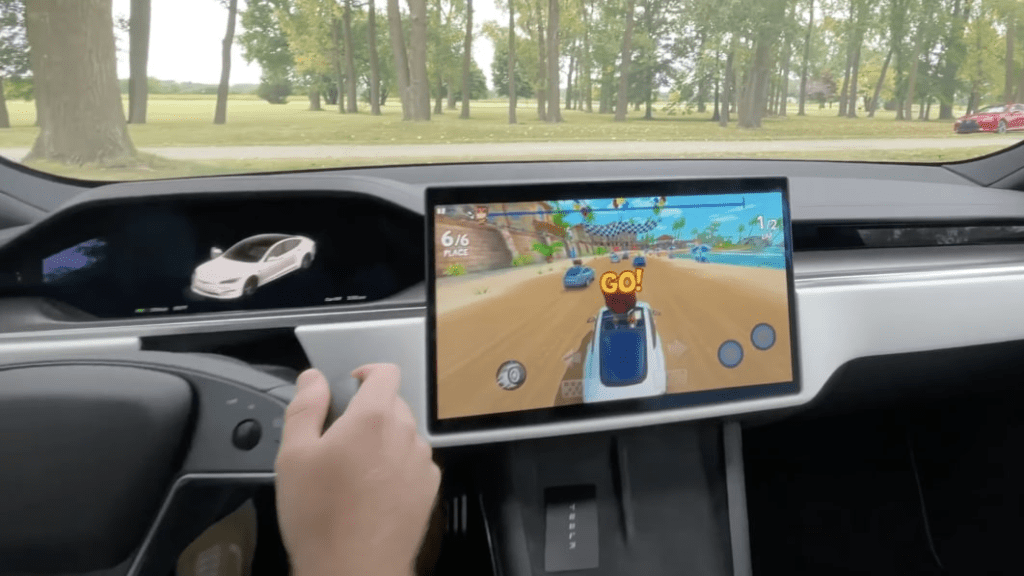 NHTSA ends probe into Tesla allowing video games while vehicles are moving